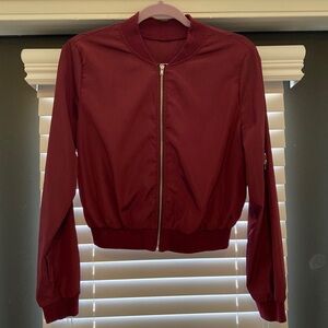 MOVING SALE - Classic Zip Up Bomber Jacket